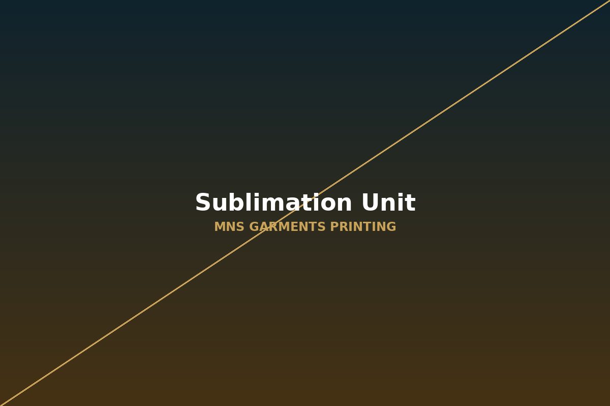 Sublimation Unit