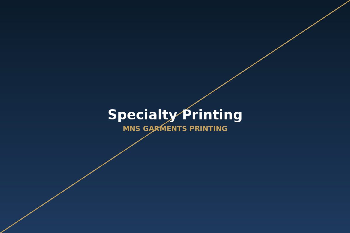 Specialty Printing Equipment